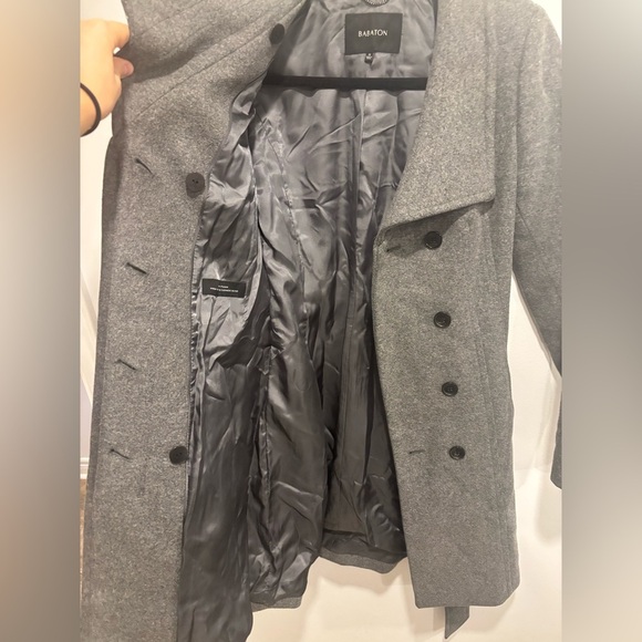 Aritzia Babaton Charcoal Gray Coat - Picture 8 of 17